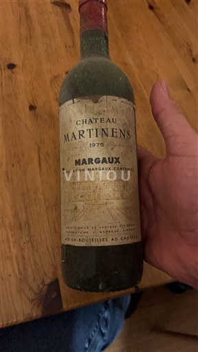 Bordeaux Margaux Château Martinens 1975