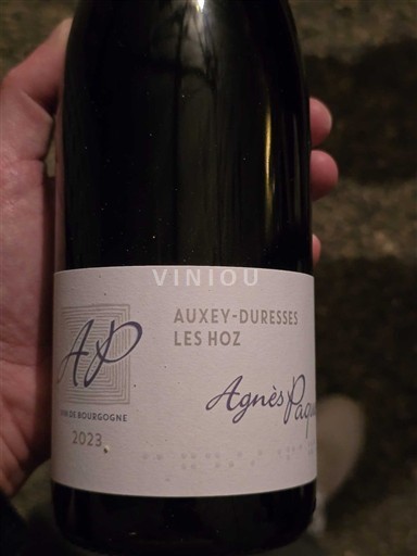 Burgundi Auxey-Duresses Agnès Paquet Les Hoz 2023