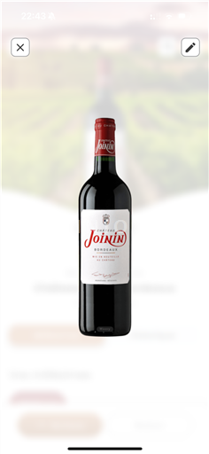 Bordeaux Château Joinin 2023 Ikke årgangsbestemt