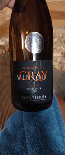 Valle del Loira Montlouis-sur-Loire Domaine Cray 2005