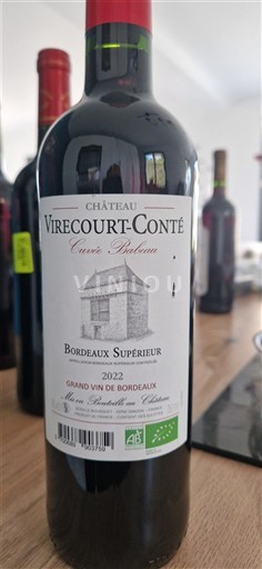 Bordeaux Bordeaux Supérieur Château Virecourt-Conté Balsam 2022