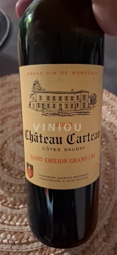 Bordeaux Saint-Émilion Grand Cru Grand Cru Château Carteau Côtes Daugay 2008