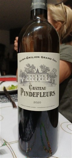 Bordeaux Saint-Émilion Grand Cru Grand Cru Château Pindefleurs 2020