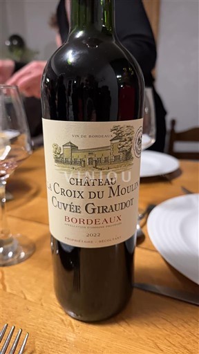 Bordeaux Château La Croix du Moulin Giraudot 2022