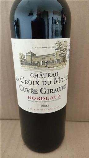 Bordeaux Château La Croix du Moulin Giraudot 2022