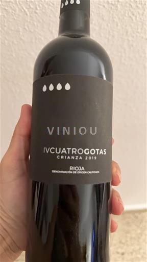 La Rioja rioja IV Cuatrogotas Crianza 2019