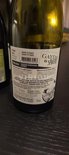 Linguadoca e Rossiglione Paese d'Oc Domaine Gayda Sphere Senza annata