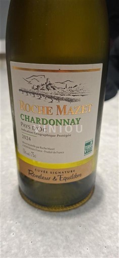 Languedoc-Roussillon Pays d'Oc Roche Mazet Signature Rondeur & Équilibre 2024
