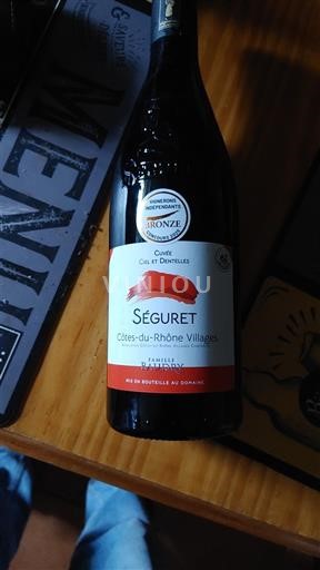 Rhône-dalen Ikke specificeret Famille Boursot Ciel et Dentelles Ikke årgangsbestemt