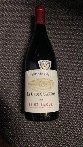Beaujolais Saint-Amour Domaine La Croix Carron 2019