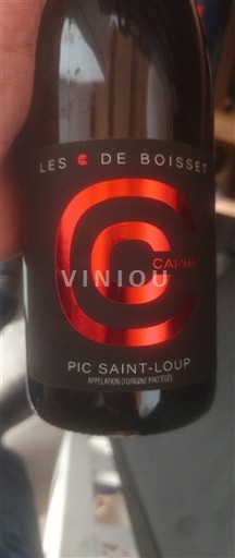 Languedoc Pic-saint-loup Les C de Boisset Carmen 2023