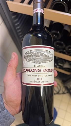 Bordeaux Saint-Émilion Grand Cru Premier Grand Cru Classé Château Troplong Mondot 2015