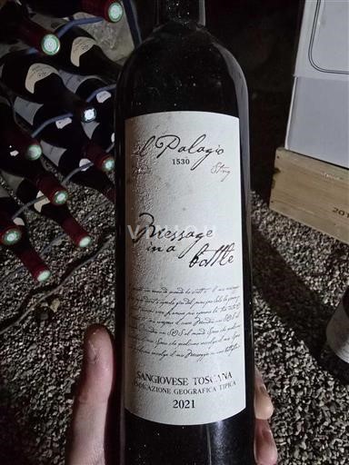 Toscana Không được chỉ định Il Palazzo Message in a bottle 2021