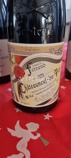 Vallée du Rhône Châteauneuf-du-pape Domaine Ferrand 2021