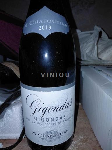 Rhônen laakso Gigondas M. Chapoutier 2019