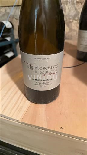 Languedoc Domaine Mas Rouge Quintessence du Petit Grain 2011