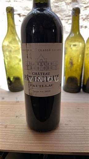 Bordeaux Pauillac Grand Cru Château Pédesclaux 2010
