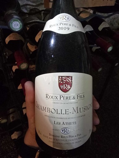 Burgundy Chambolle-Musigny Roux Père & Fils Les Athets 2019