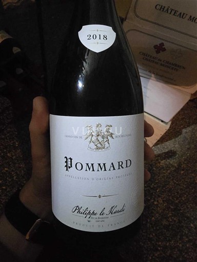 Burgundija Pommard Philippe Le Hardi 2018