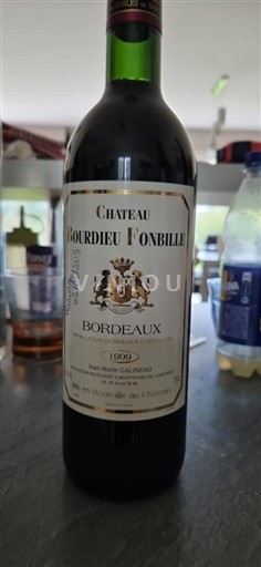 Bordeaux Château Bourdieu Fonbille 1999