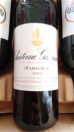 Bordeaux Margaux Grand Cru Château Giscours 1993