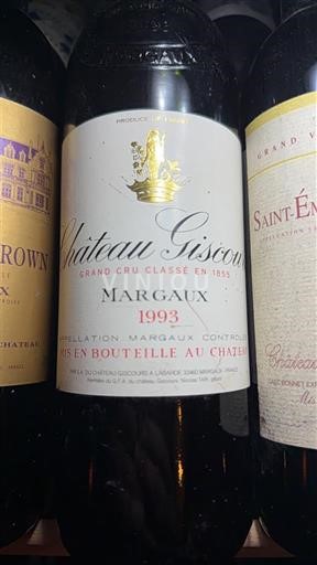 Bordeaux Margaux Grand Cru Château Giscours 1993