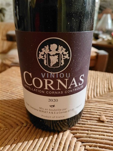 Rhône Valley Cornas Domaine Verset Signature Verset 2020