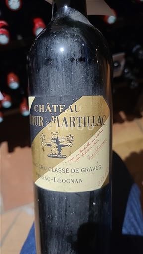 Burdeos Pessac-Léognan Grand Cru Château Latour-Martillac 2010