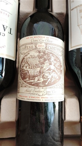 Bordeaux Saint-Émilion Grand Cru Grand Cru Château Cadet-Piola 1993