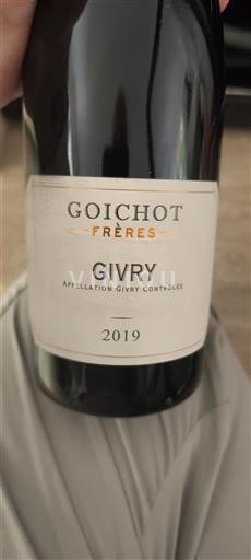 Burgundija Givry Goichot Frères 2019