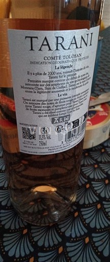 Tây Nam Comté tolosan Tarani 2024