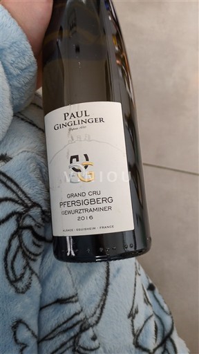 Alsace Ospecificerad Grand Cru Paul Ginglinger Grand Cru Pfersigberg Gewurztraminer 2016