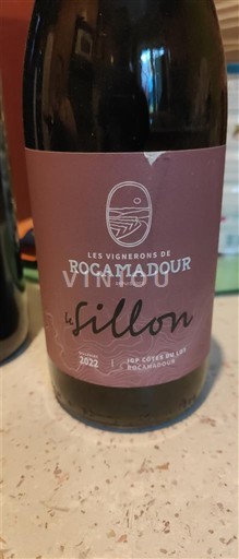 Jugozahod Côtes du Lot Les Vignerons de Rocamadour Le Sillon 2022