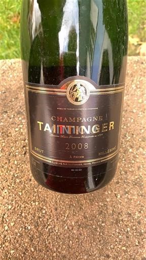 Champagne Taittinger Brut Millésimé 2008