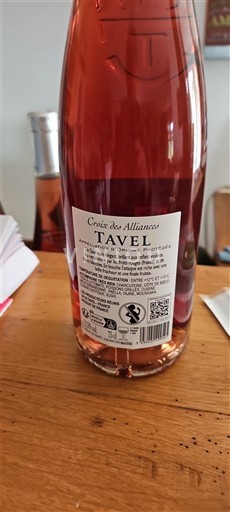 Thung lũng Rhône Tavel Croix des Alliances Không niên vụ