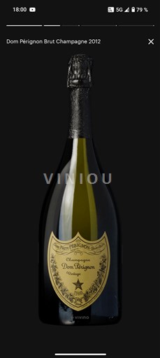 Шампања Šampanjac Dom Pérignon Brut 2012