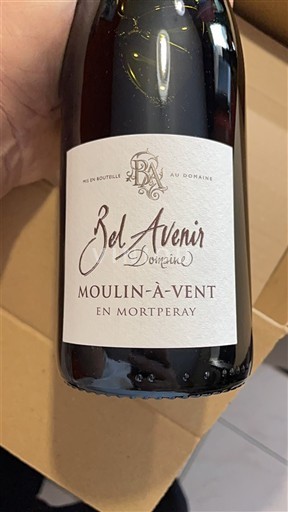 Beaujolais Moulin-à-vent Domaine Bel Avenir En Mortperay 2023