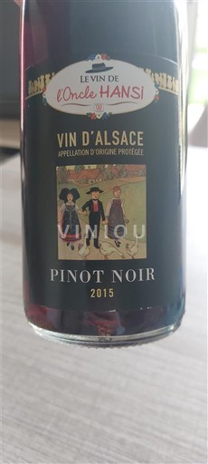 Alsace Le Vin de l'Oncle Hansi 2015