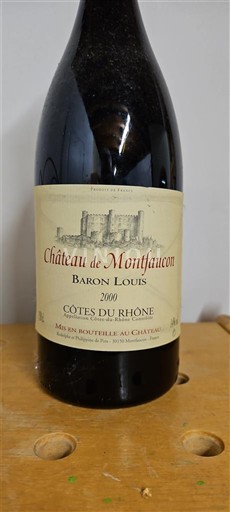 Thung lũng Rhône Côtes-du-rhône Château Montfaucon Baron Louis 2000