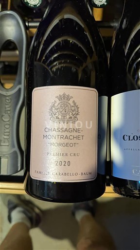 Bourgogne Chassagne-montrachet Premier Cru Famille Carabello-Baum Morgeot 2020