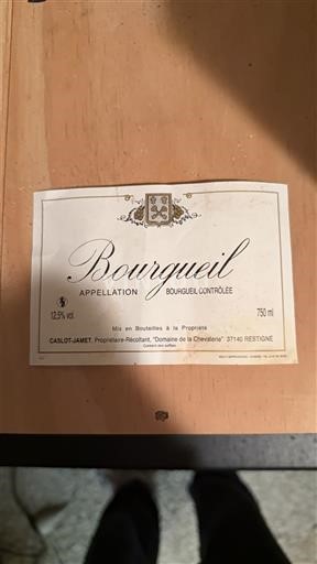 Vallée de la Loire Bourgueil Domaine La Chevalerie 2002