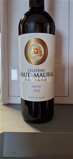 Bordeaux Médoc Château Haut-Maurac 2022