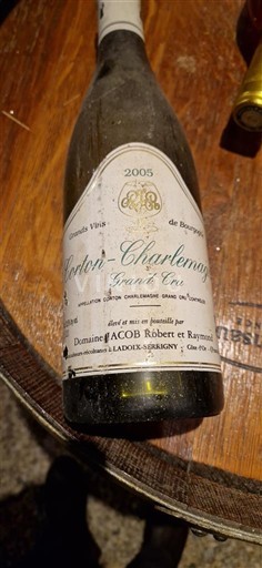 Borgogna Corton-charlemagne Grand Cru Domaine JACOB Robert et Raymond 2005