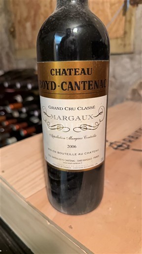 Bordeaux Margaux Grand Cru Château Boyd-Cantenac 2006