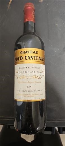 Bordeaux Margaux Grand Cru Château Boyd-Cantenac 2006