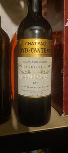 Bordeaux Margaux Grand Cru Château Boyd-Cantenac 2006