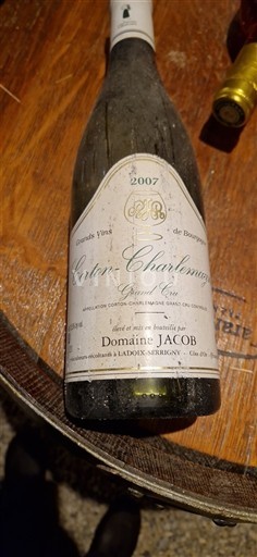 Bourgogne Corton-Charlemagne Grand Cru Domaine JACOB 2007