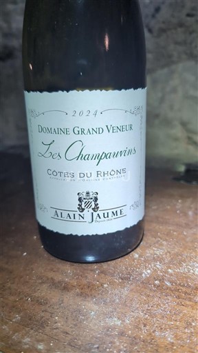 Vallée du Rhône Côtes-du-rhône Domaine Grand Veneur Les Champauvins 2024