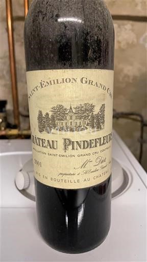 Bordeaux Saint-Émilion Grand Cru Château Pindefleurs 2001