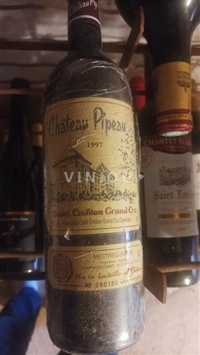 Bordeaux Saint-Émilion Grand Cru Grand Cru Château Pipeau 1997